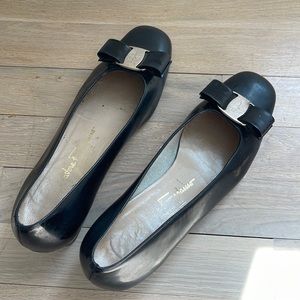 Vintage Ferragamo Patent Leather Pumps